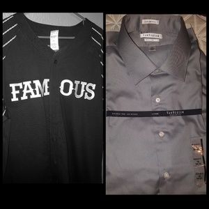 Jersey and dress shirt